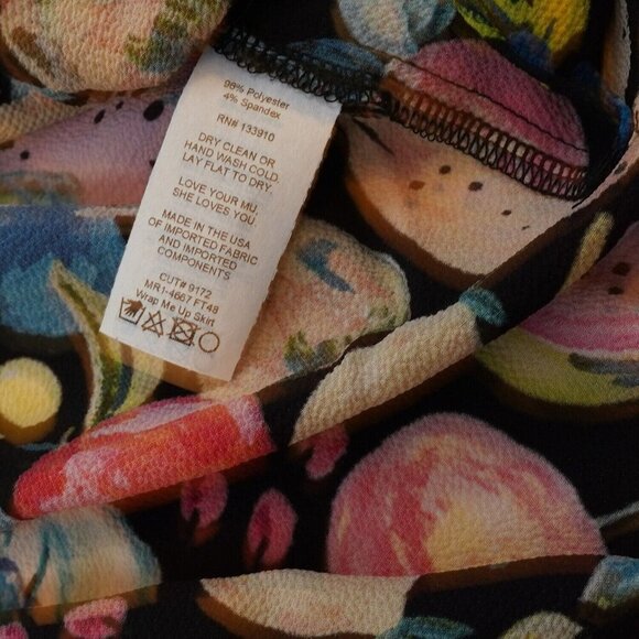 Show Me Your Mumu Wrap Me Up Skirt in Fruit Tango - NWT - Picture 8 of 8